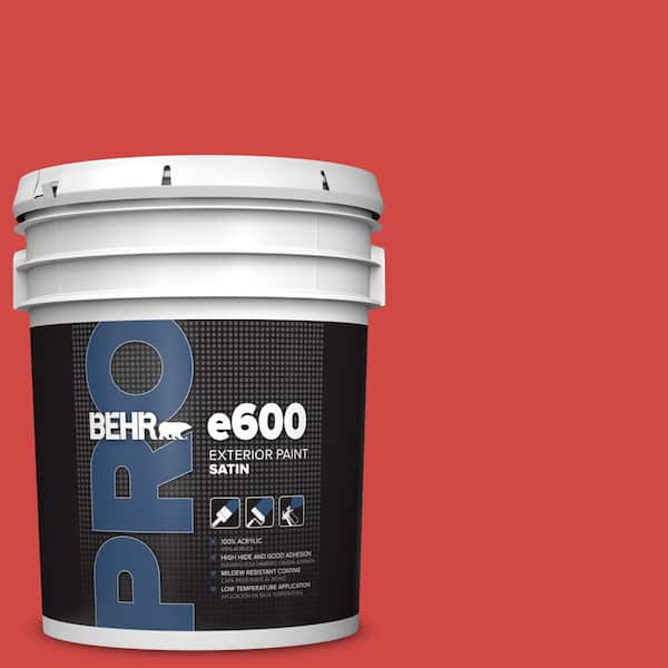 BEHR PRO 5 gal. #P170-6 Race Car Stripe Satin Exterior Paint