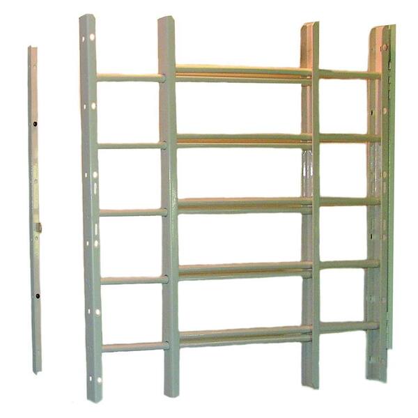 Grisham Pp-Spag 5-Bar Window Guard in White