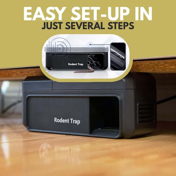 Justincity Electric Rodent Trap and Rat Zapper with Waterproof
