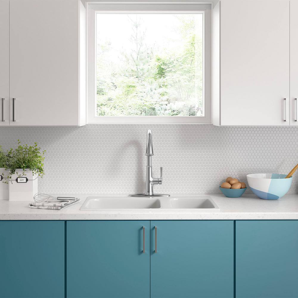 Polished Chrome Single Handle Pull-Down Kitchen Faucet