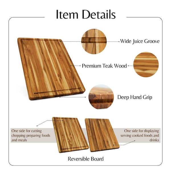 Palette Cutting Board Small, Oak — Hem