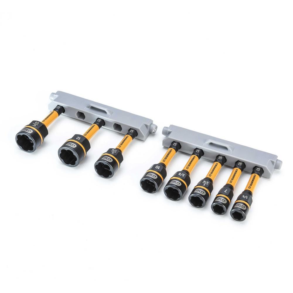 GEARWRENCH Bolt Biter Nut Extractor and Driver Set (8Piece) 86170 The Home Depot