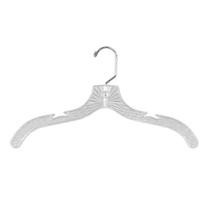 Only Hangers Clear Plastic Suit Hangers 25-Pack PH202(25) - The