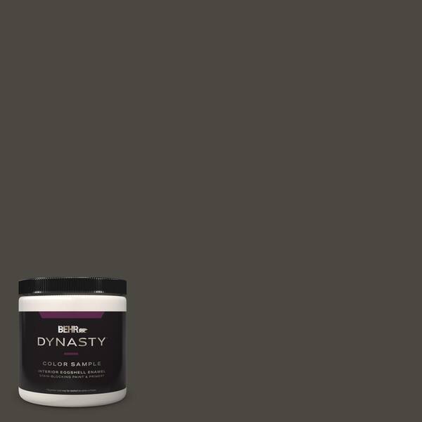 BEHR DYNASTY 8 oz. #T18-11 Unplugged Eggshell Enamel Stain-Blocking Interior Paint & Primer Sample