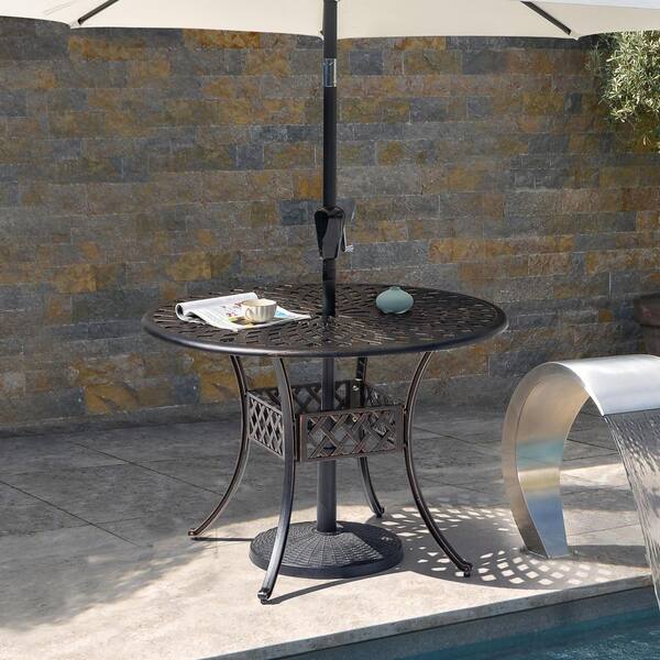 1 2 patio umbrella with hoo OVIOS 15FT Double-Sided Patio Market Umbrella with Base Beige
