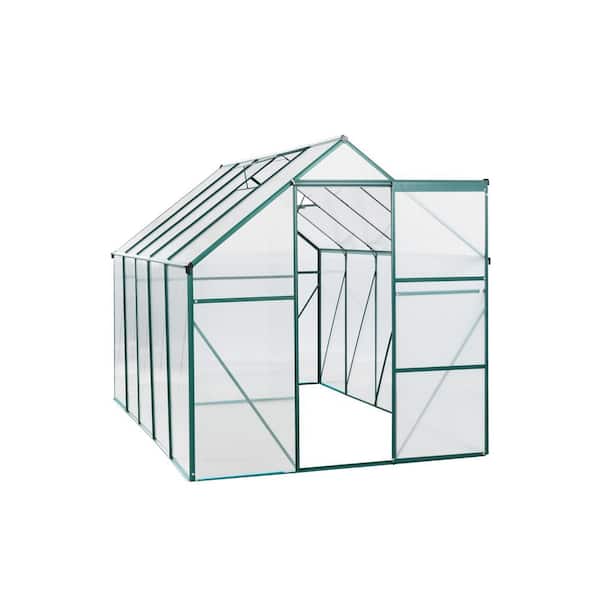 Unbranded 98.42 in. W x 74.8 in. D x 76.77 in. H Walk-in Greenhouses for Outdoor Backyard in All Season
