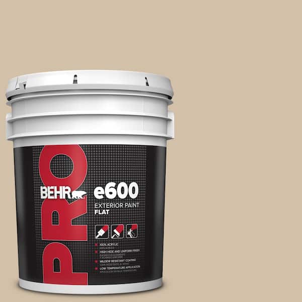 BEHR PRO 5 gal. #PPU7-08 Baja Flat Exterior Paint