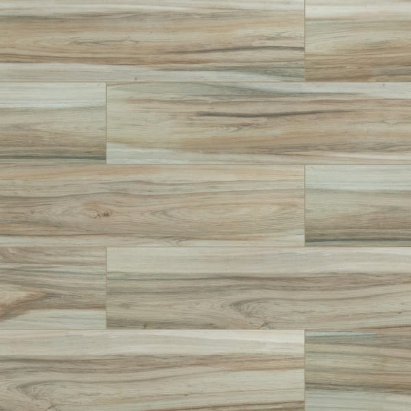 Matte Ceramic Floor And Wall Tile, Tile That Looks Like Wood Home Depot