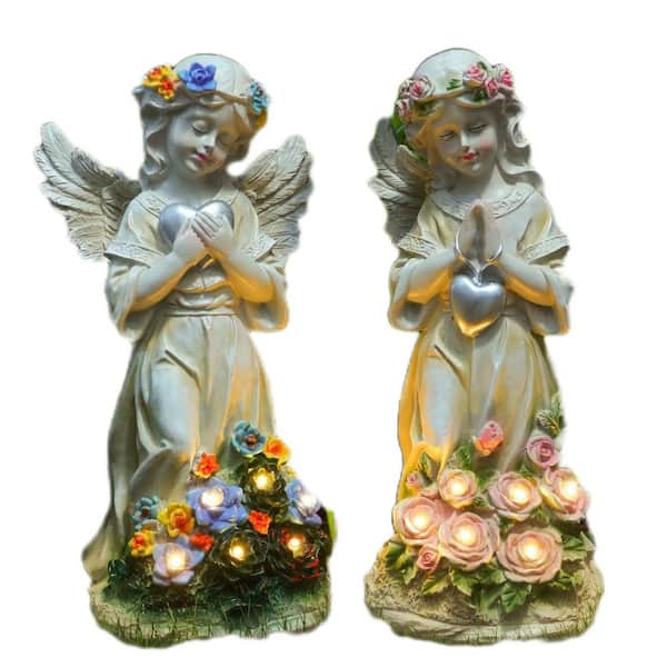 Angel Garden Statue 2-Pieces