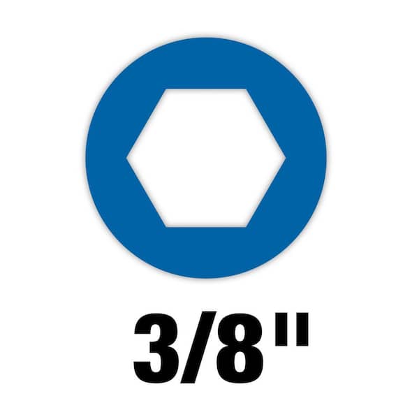 3/8 in. HollowCore Nut Driver