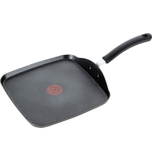 10.25 in. Aluminum Hard Anodized Nonstick Griddle Pan in Gray