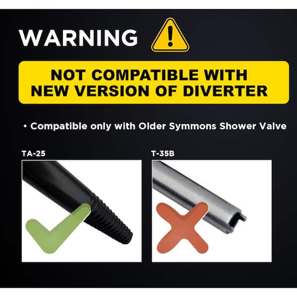 Four-in-One Wrench Extractor Tool for Symmons Temptrol Four-in-One Wrench Extractor Tool for Symmons Temptrol