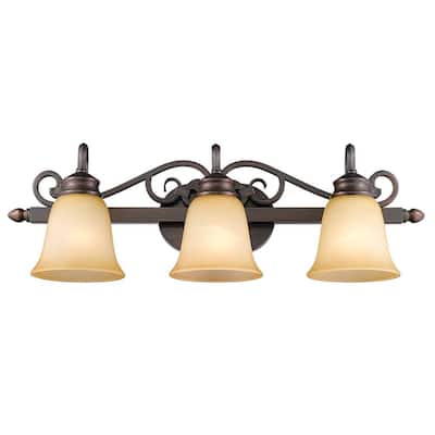 Golden Lighting Belle Meade Collection 4 Light Rubbed Bronze Bath Vanity 07mprbz The Home Depot - Rubbed Bronze Bathroom Vanity Lights Golden Lighting Belle Meade Collection 4 Light Rubbed Bronze Bath Vanity 07mprbz The Home Depot - Rubbed Bronze Bathroom Vanity Lights