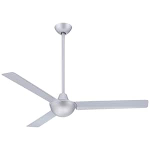 Minka-Aire F729-BN Steal 54 Inch 3 Blade Ceiling Fan in Brushed Nickel Finish 