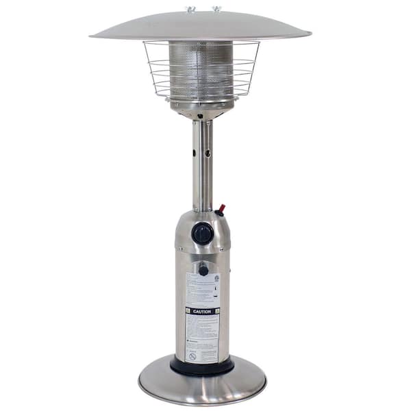 Sunnydaze Sunnydaze 11000 BTU Residential Stainless Steel Tabletop Patio Heater