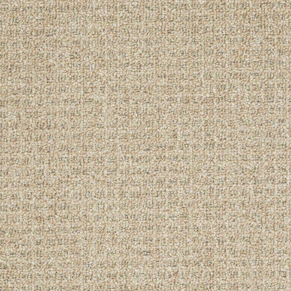 TrafficMaster Burana Color Golden Grain Indoor/Outdoor Berber Brown