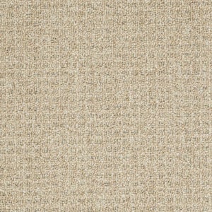 Burana - Golden Grain - Brown 19 oz. SD Olefin Berber Installed Carpet