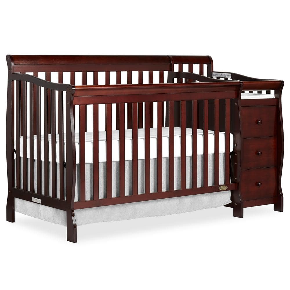 UPC 832631007482 product image for Brody Espresso 5-in-1 Convertible Crib with Changer | upcitemdb.com