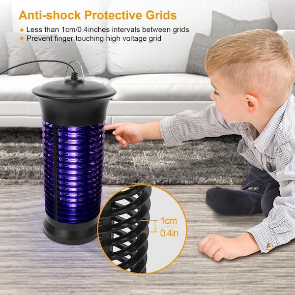 Afoxsos Electric Mosquito Killer UV Light Bug Zapper Flying Zapper Insect  Killer Lamps Pest Fly Trap HDSA11OT046 - The Home Depot