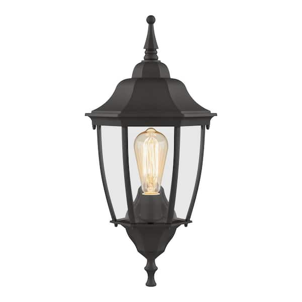 Tulsa Lantern 19 High Black Outdoor Hanging Light Fixture - #67368