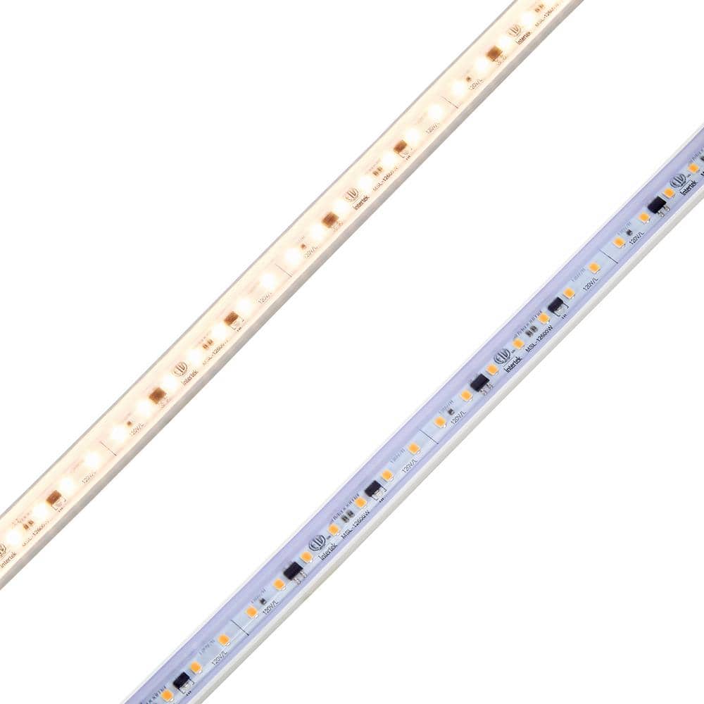 12" White PVC LED Under Cabinet Strip Light