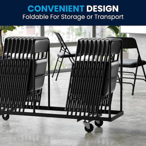 Flash Furniture Hercules Series Curved Triple Braced & Double