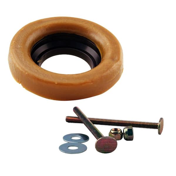 Westbrass D6033-40 Wax Ring and Bolts for Toilet Bowl for sale online 
