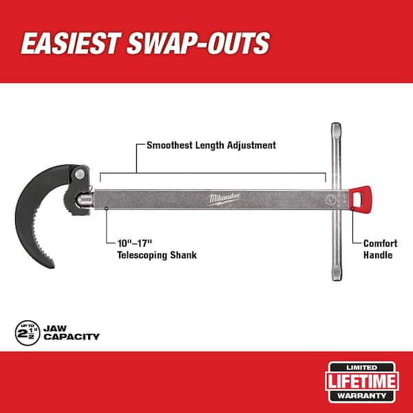 2.5 in. Basin Wrench