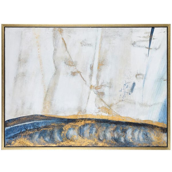 Austin Allen James 1-Piece Framed Abstract Art Print 32 in. x 42 in.