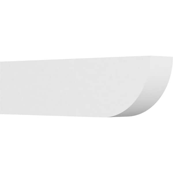 Ekena Millwork 6 in. x 10 in. x 36 in. Standard Durham Architectural Grade PVC Rafter Tail Brace