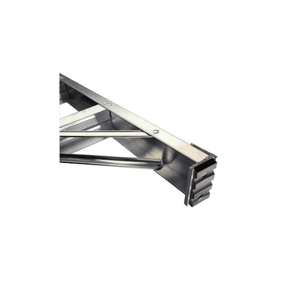 6 in Wd, 5 1/4 in Ht, Aluminum Ladder Tray - 784FA3