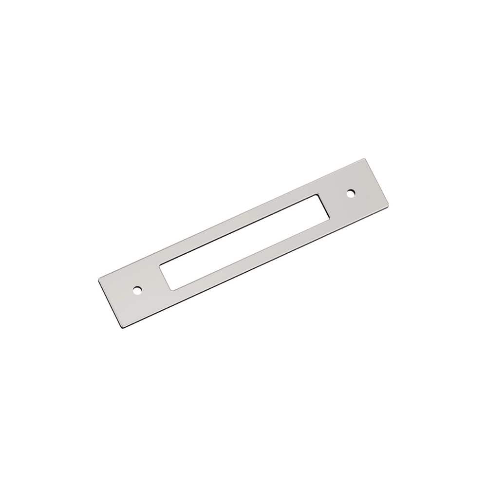 Medora 5-1/16 in. Center-to-Center Rectangle Polished Nickel Pull Cabinet Backplate price history on PriceWatchPro