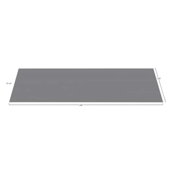 G-Floor Rib 5 ft. x 10 ft. Slate Grey Vinyl Garage Flooring Cover and Protector G-Floor Rib 5 ft. x 10 ft. Slate Grey Vinyl Garage Flooring Cover and Protector