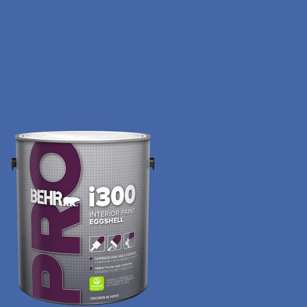 BEHR PRO 1 gal. #P530-6 Indigo Batik Eggshell Interior Paint