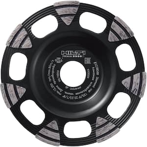 5 in. x 7/8 in. Arbor SP Diamond Cup Wheel for Angle Grinder DGH 130 Only