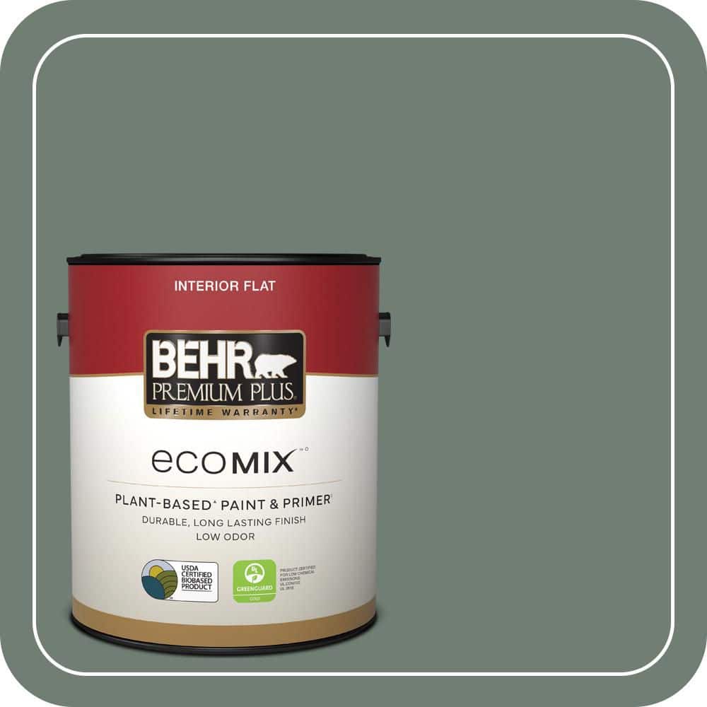 1 gal. #N420-5 Boreal Flat EcoMix Plant-Based Interior Paint & Primer price history on PriceWatchPro