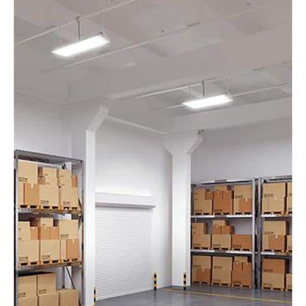 2-Foot White Aluminum LED High Bay Light with 5000K Daylight