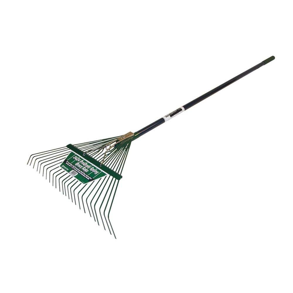 54 in. L x 24 in. W ProGrade Spring Brace Rake 40924 - The Home Depot