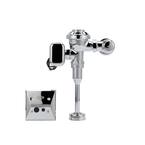 3/4 in. Top Spud and 11-1/2 in. Rough-In 0.125 GPF AquaFlush ZEMS Exposed Hardwired in Wall Sensor Flush Valve in Chrome
