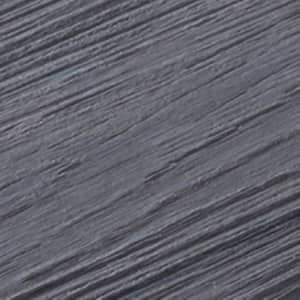 Infinity IS 5.5 in. x 6 in. x 1 in. Square Cape Town Grey Composite Deck Board Sample