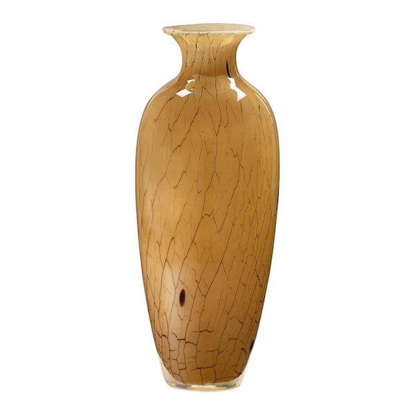 Filament Design Prospect 8.75 in. x 7.75 in. Smoked Light Green Vase