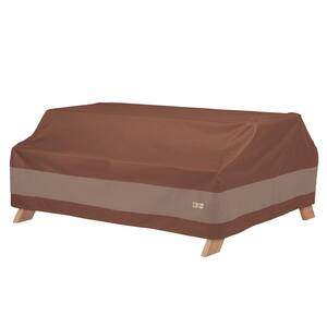 52" L x 30" W x Duck Covers Elite Rectangular Patio Ottoman or Side Table Cover 