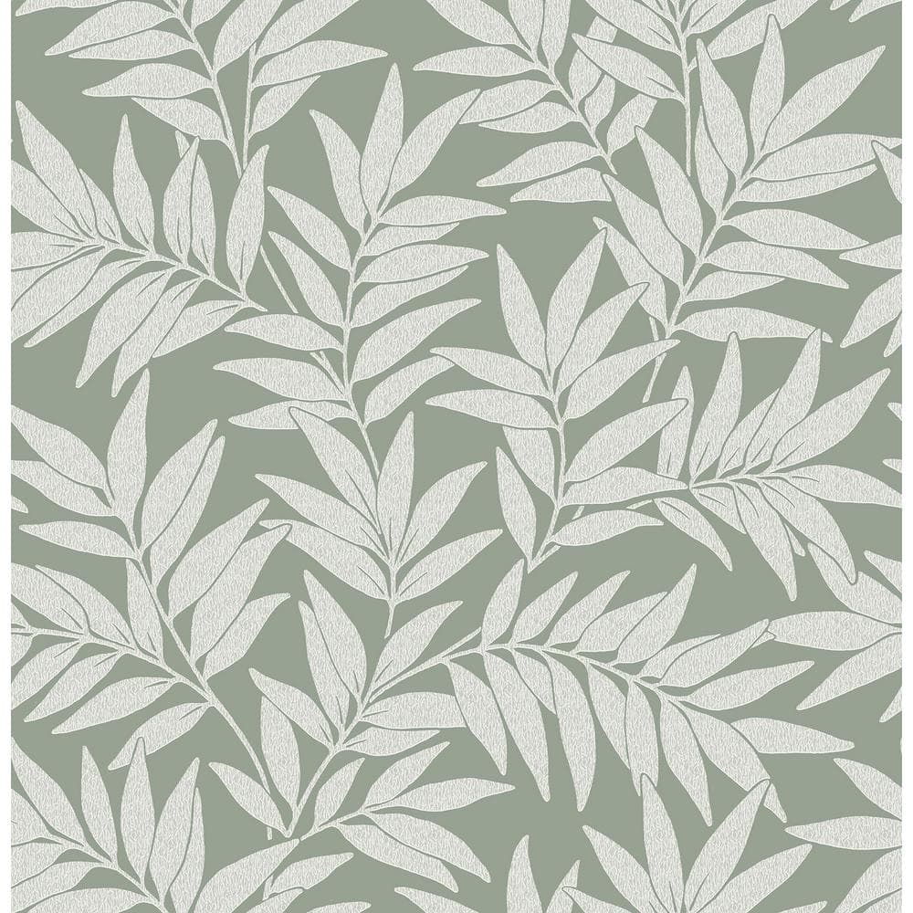 Morris Green Leaf Wallpaper