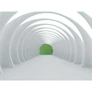 Falkirk Airdrie Abstract Circular Hallway Modern Wall Mural