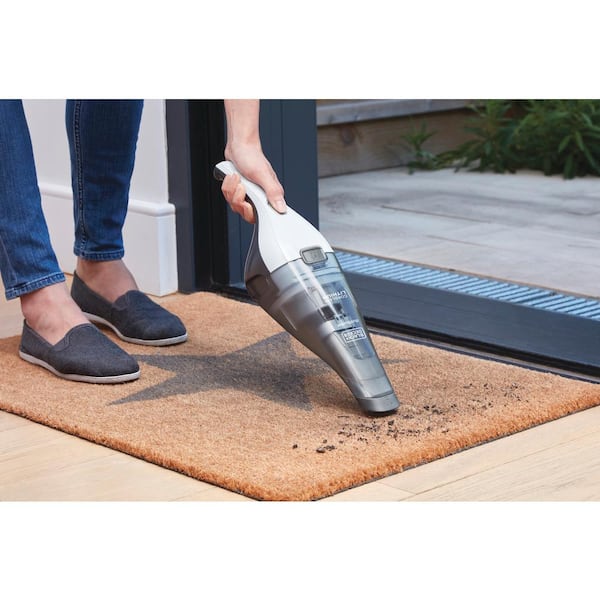 BLACK+DECKER Dustbuster QuickClean Cordless 12-Volt 1.8-Cup Handheld Car  Vacuum with Motorized Upholstery Brush HLVB315JA26 - The Home Depot