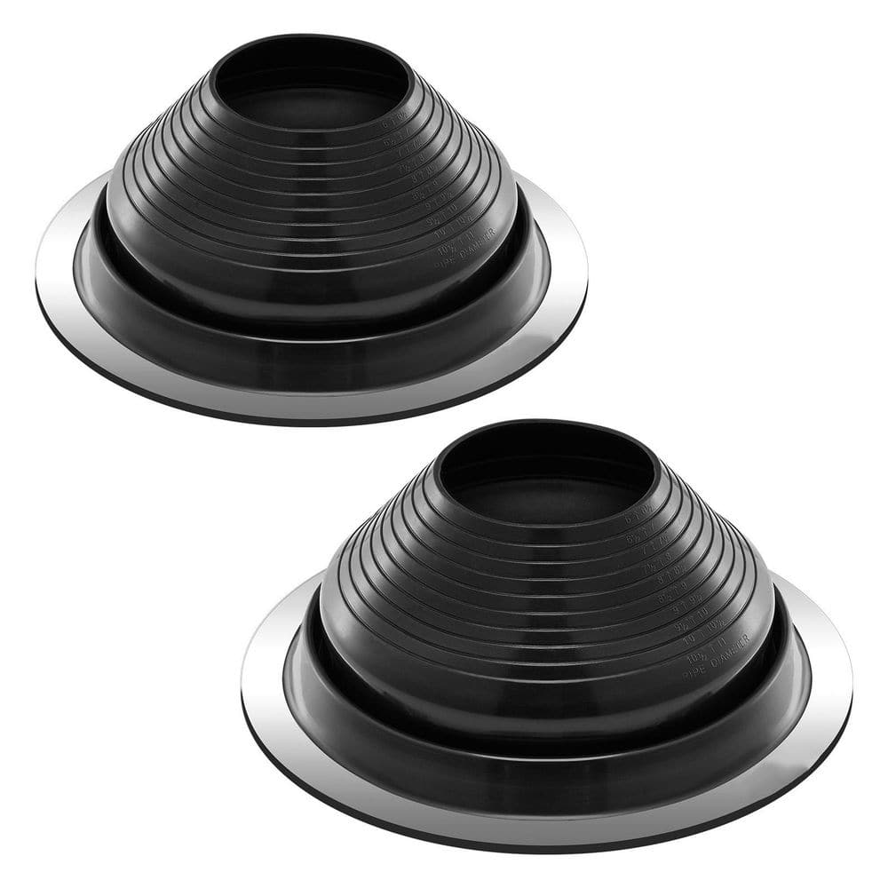 14.5 in. x 14.5 in. Pipe Flashing Boots, Fit Pipe OD 6 in. to 11 in. High Temp-67℉ to 212℉, for Chimney price history on PriceWatchPro