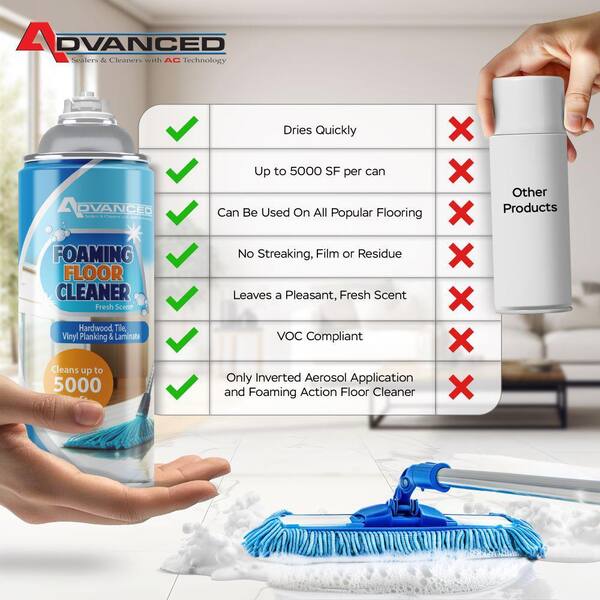 LayorCare Ultimate 19 oz. Foam Floor Cleaner 75211-H2 - The Home Depot