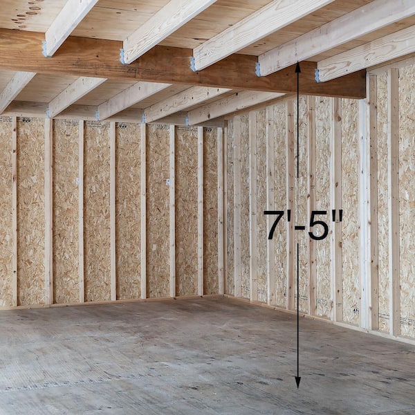Best Barns Jefferson 16 Ft X 20, Wood Floor Garage