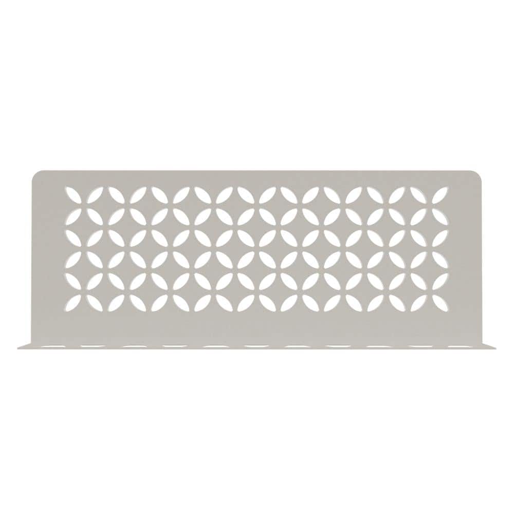 Shelf-W Greige Color-Coated Aluminum Floral Wall Shelf price history on PriceWatchPro