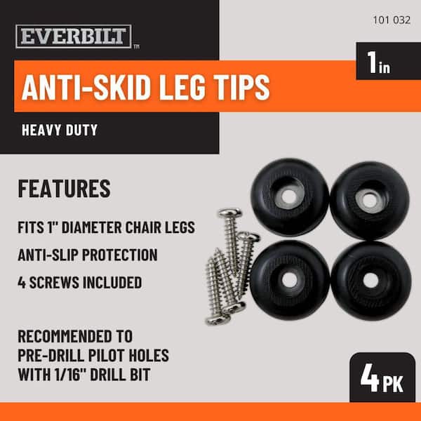 1 in. Heavy Duty Anti-Skid Surface Pads (4-Pack)